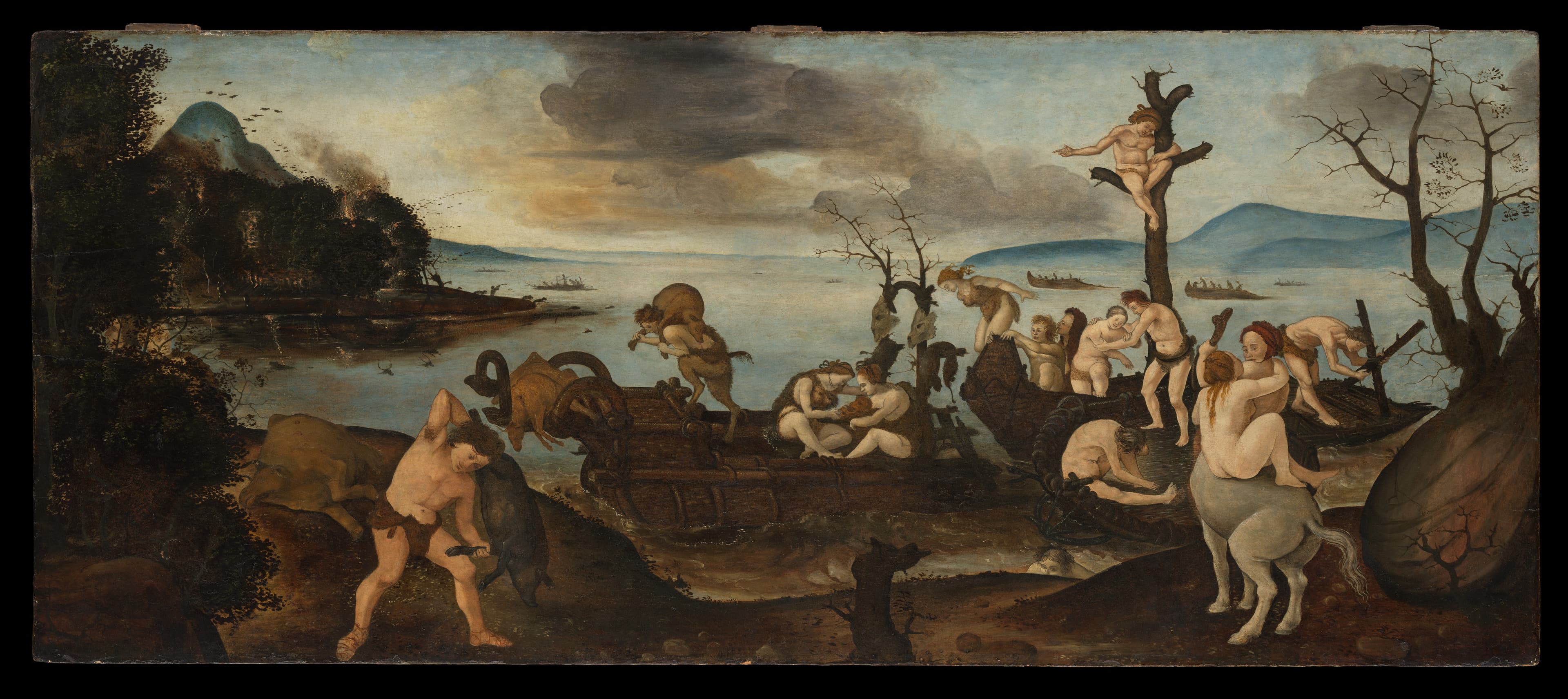 Piero di Cosimo (Piero di Lorenzo di Piero d'Antonio) — The Return from the Hunt